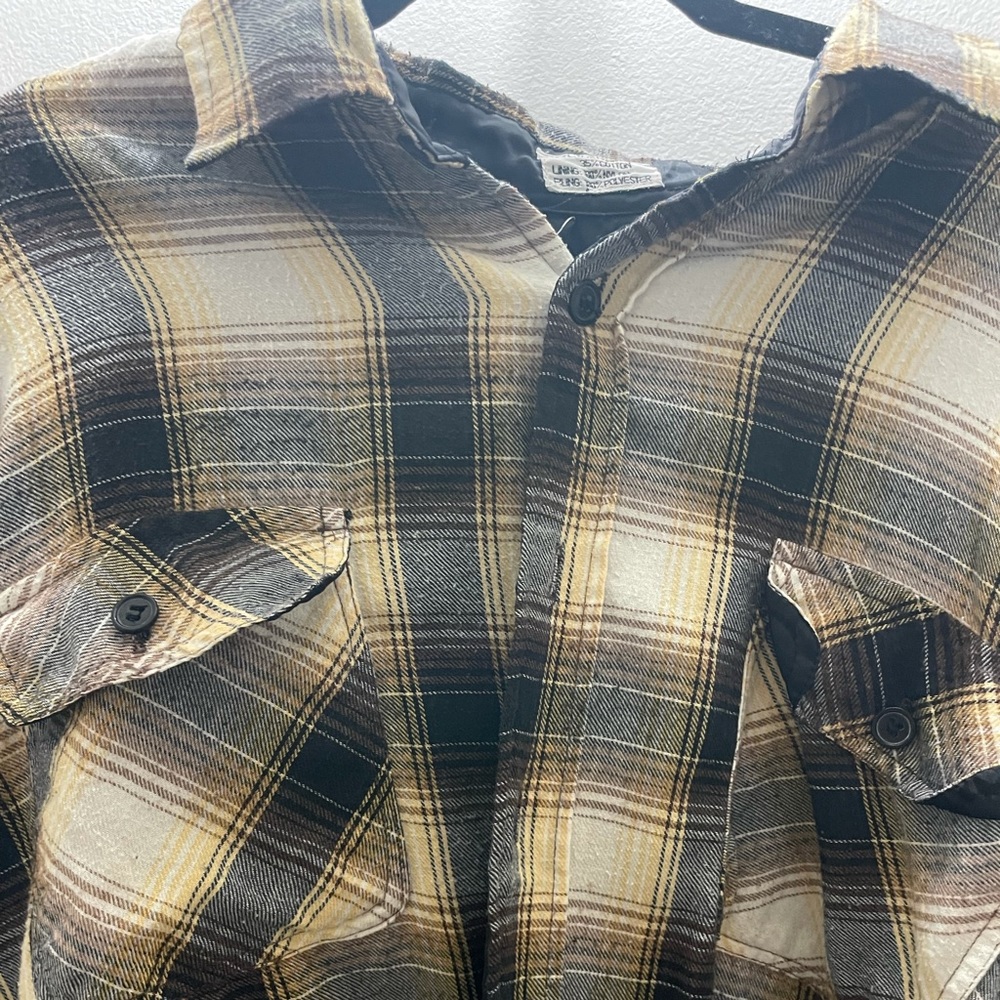 Plaid jacket in men’s 2x